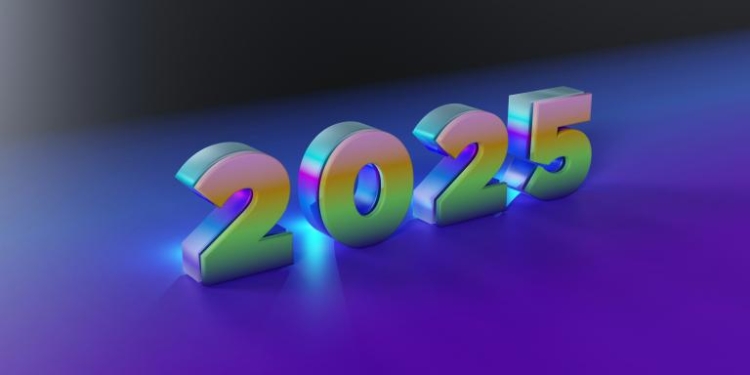 A graphic that reads "2025"